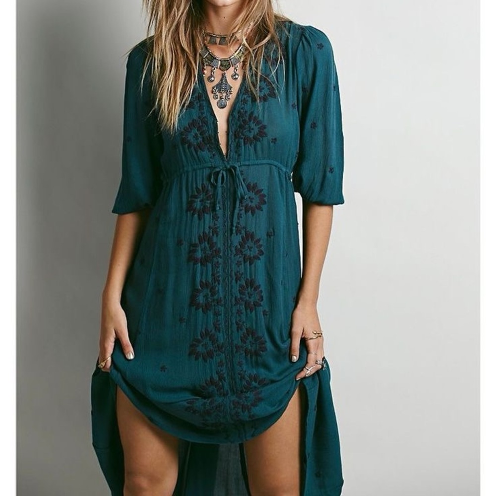 ISO Free People Fable Dress in green